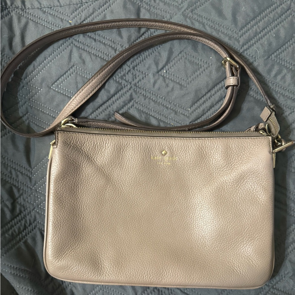 Kate Spade Small Tan Crossbody Bag